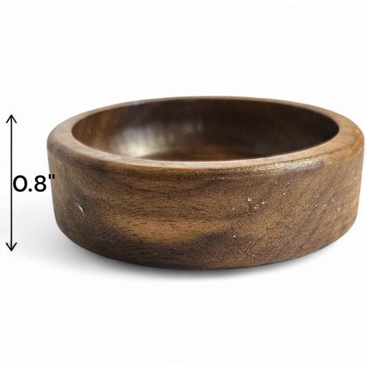 Personalized Ring Dish - Walnut