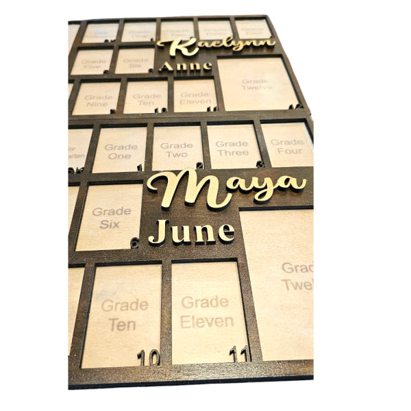 School Years Photo Picture Frame