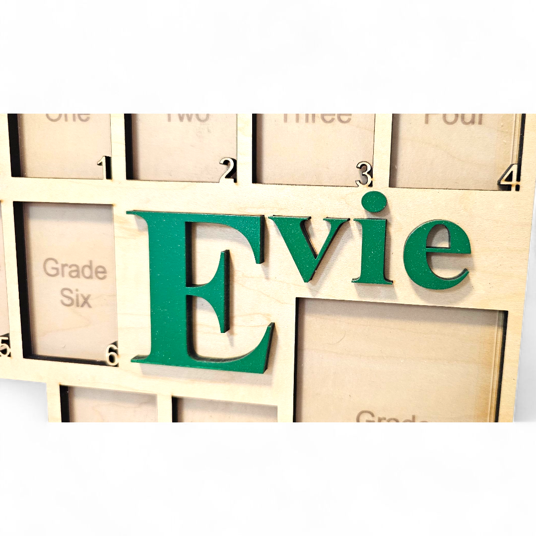 School Years Photo Picture Frame