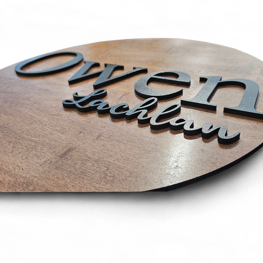 Custom Bedroom Name Signs