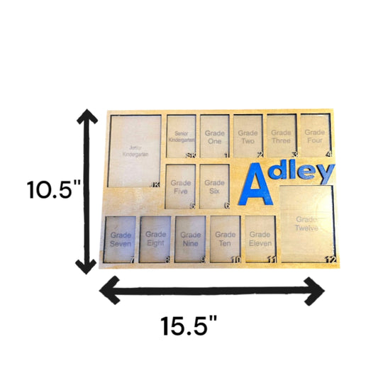 School Years Photo Picture Frame