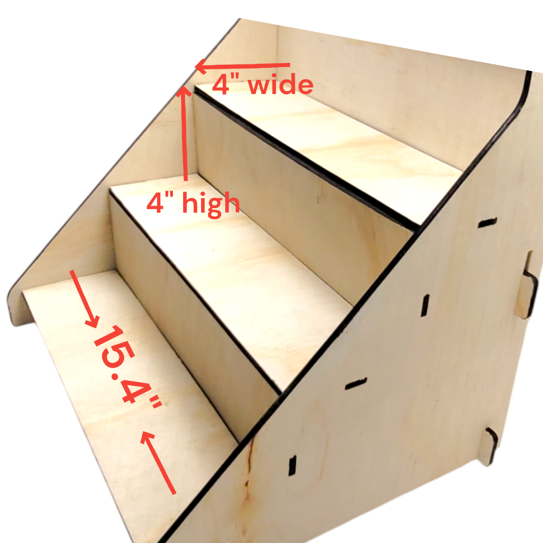 Customizeable Wood Display Shelf