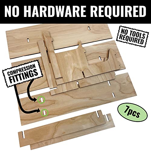 3-Tier Straight Shelf