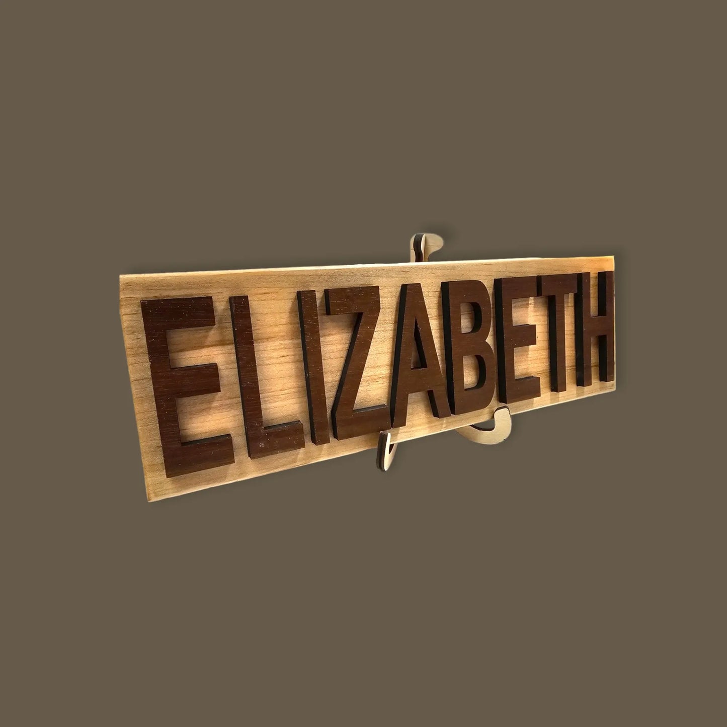 Personalized Name Puzzle - Hardwood