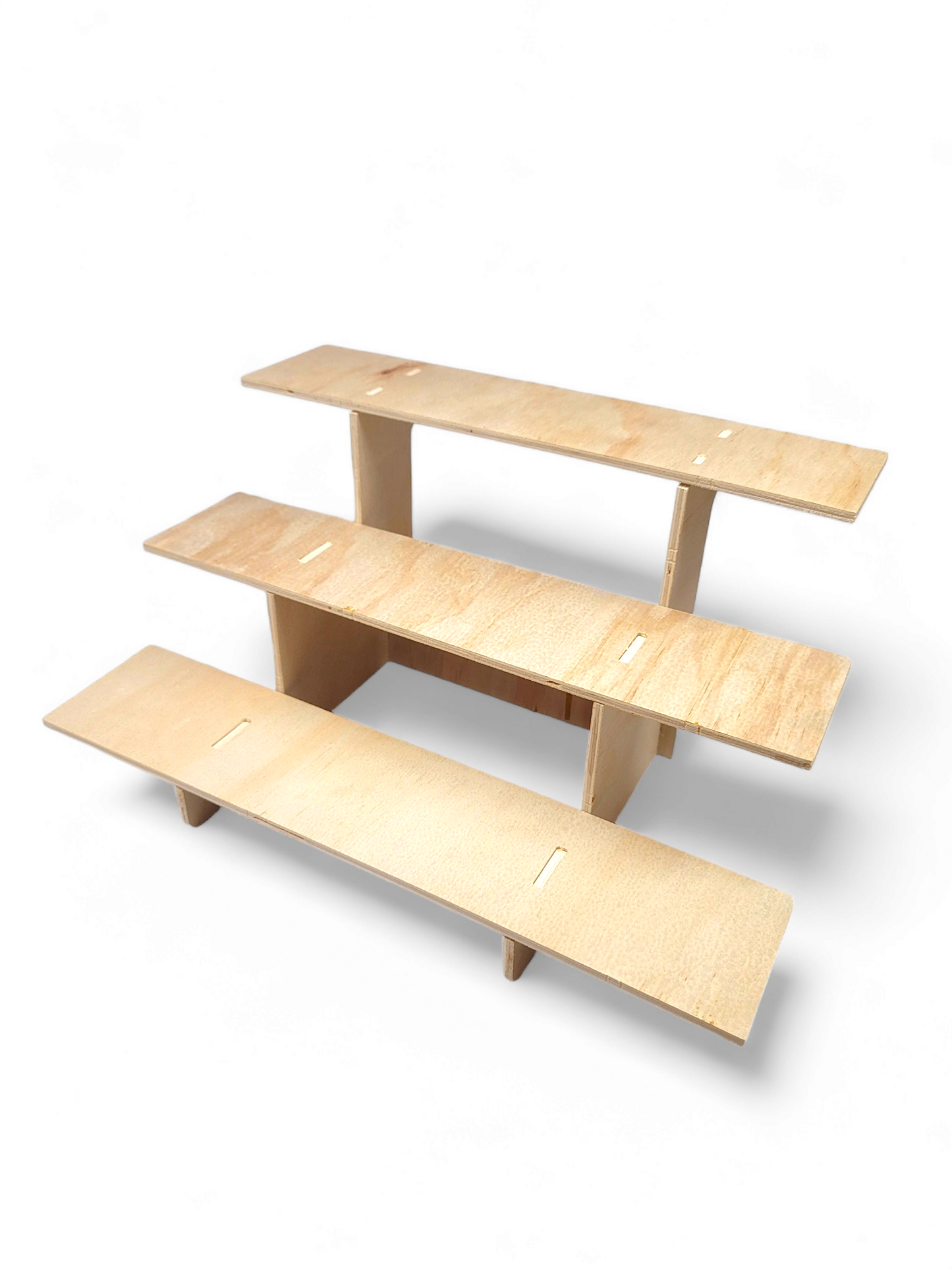 3-Tier Straight Shelf