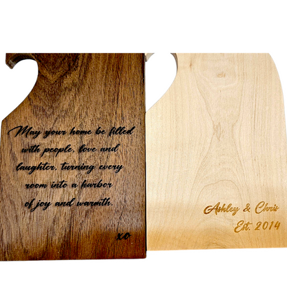 Romeo and Juliet Personalized Nested Cutting Boards