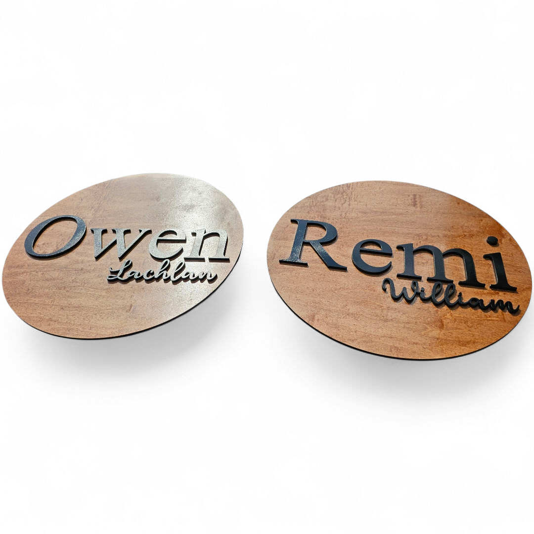 Custom Bedroom Name Signs