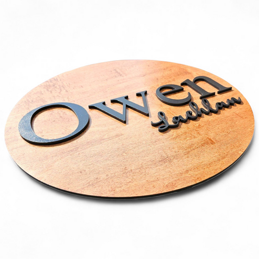 Custom Bedroom Name Signs