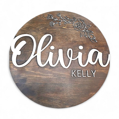 Custom Bedroom Name Signs