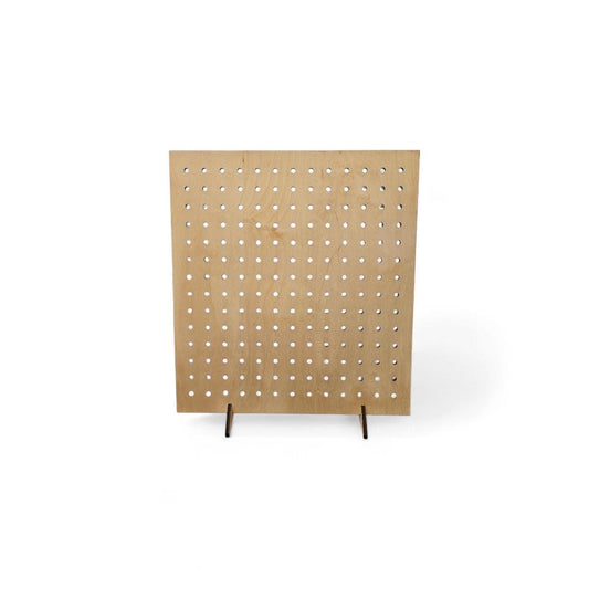 Collapsible Pegboard retail Display: Portable Craft Fair Organizer (13x15")