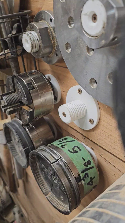 Lathe Chuck Wall Mount Holder: Shop Organizer